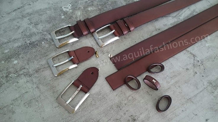 genuine Italian leather belts