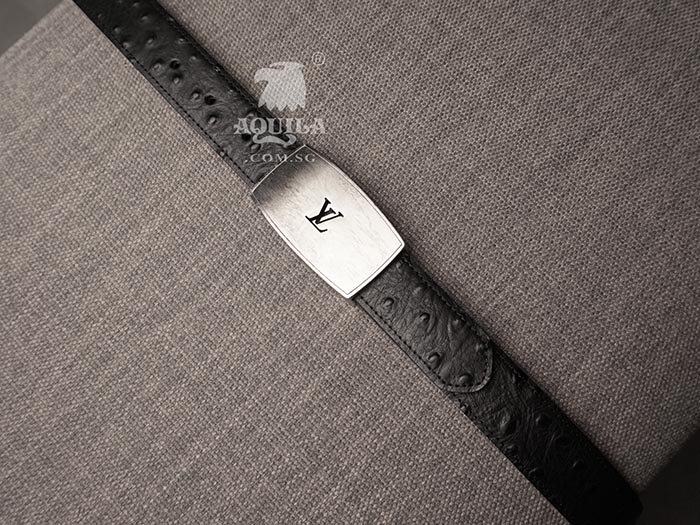 Reversible Textured Belt Strap Replacement for LOUIS VUITTON Signature  Buckles - La Petite Croisette
